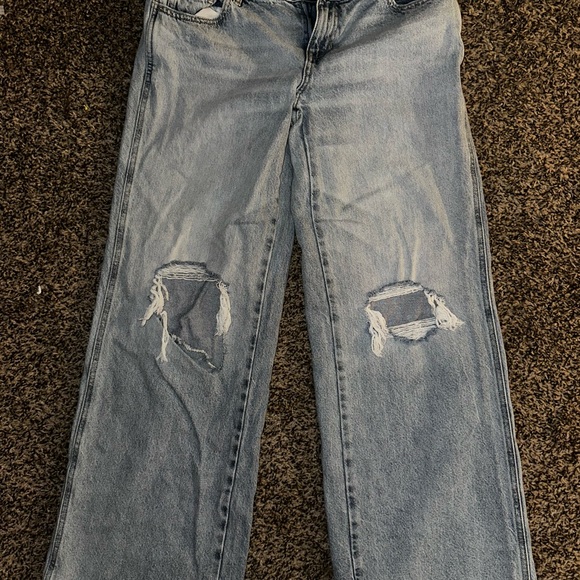 Pacsun Women's Light Blue Jeans - Picture 3 of 4